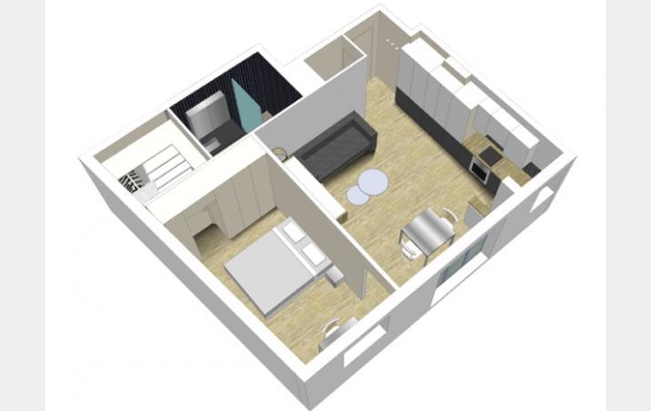 PLANET'IMMO : Appartement | LE PONT-DE-BEAUVOISIN (38480) | 60 m2 | 89 000 € 