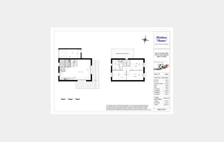 PLANET'IMMO : Maison / Villa | SAINT-SIMEON-DE-BRESSIEUX (38870) | 94 m2 | 214 000 € 